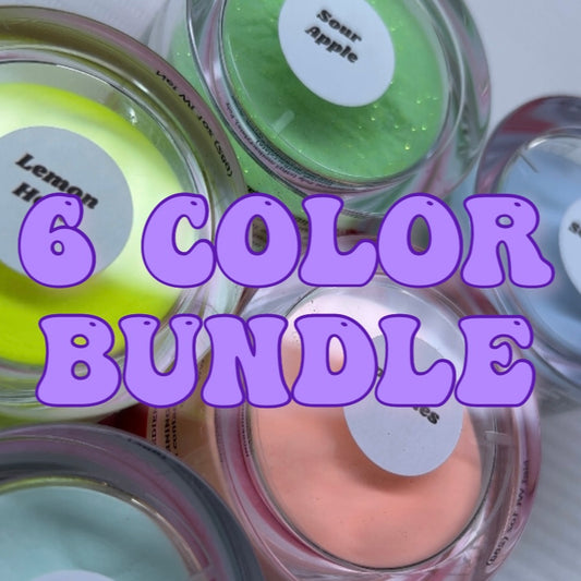 6 color bundle